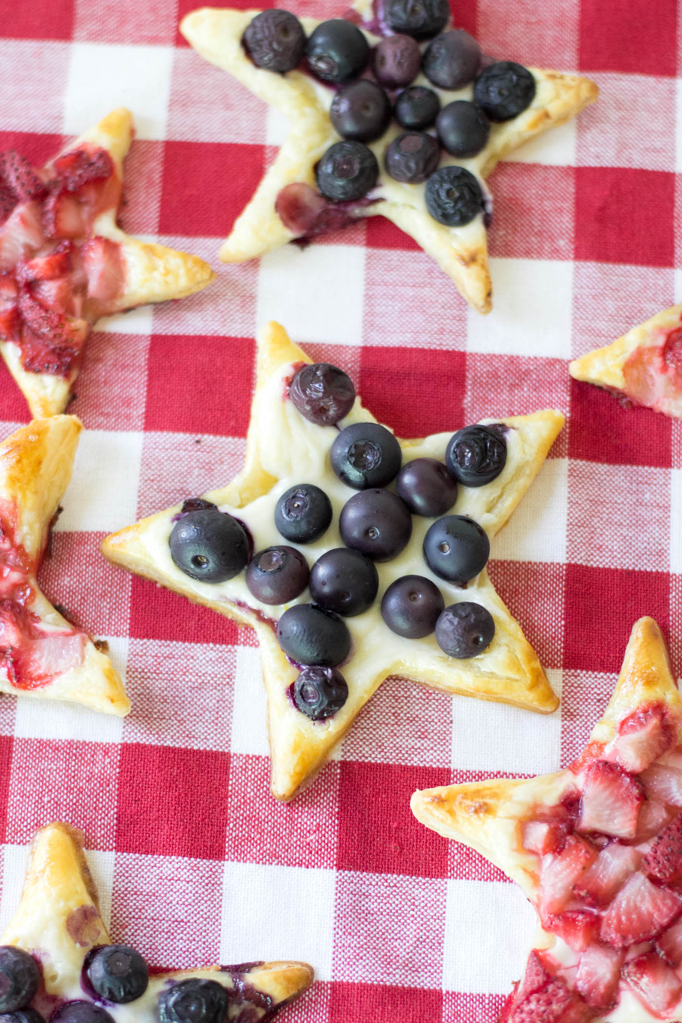 Mixed Berry Puff Pastries