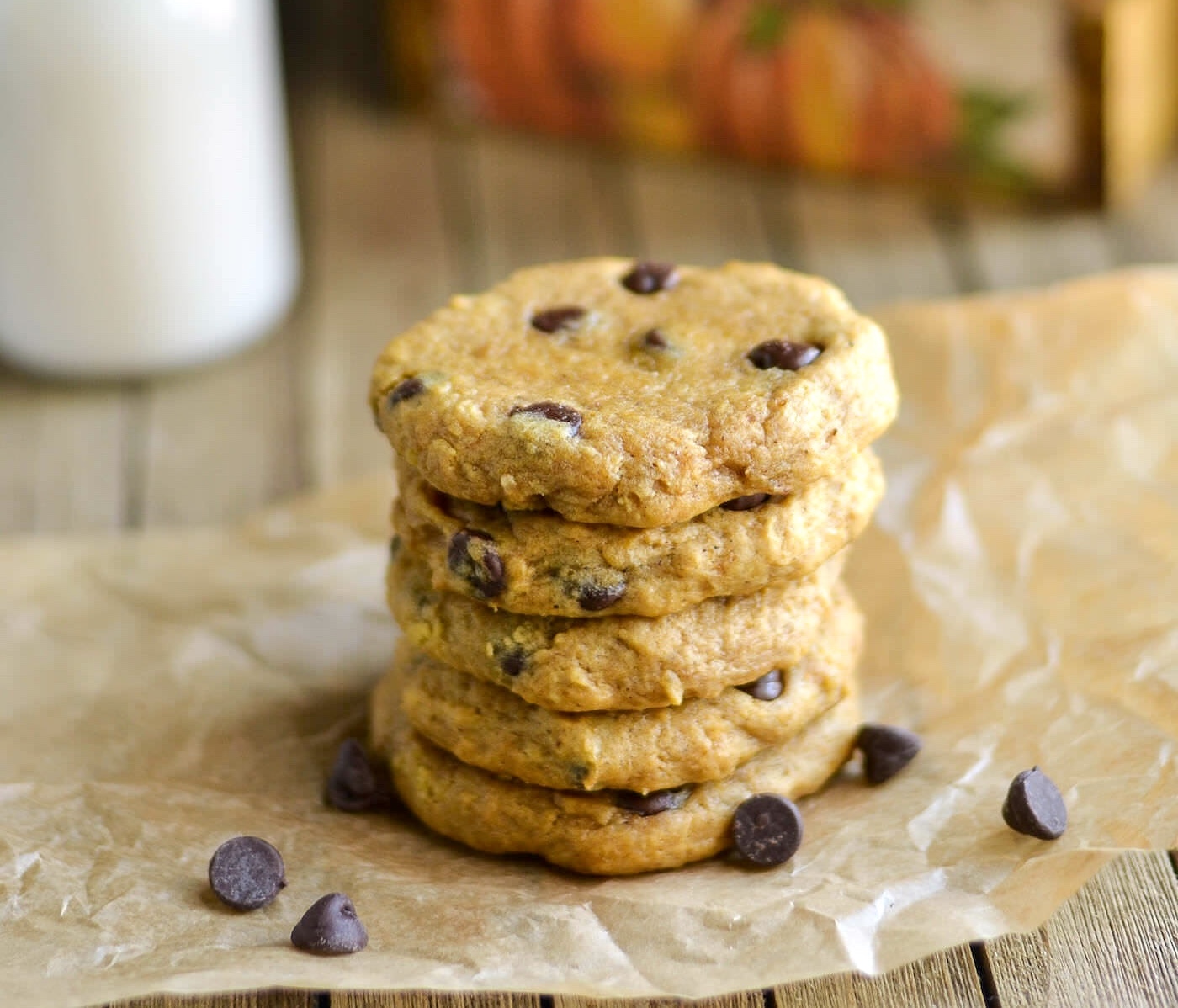 Chocolate chip pumpkin cookie recipe