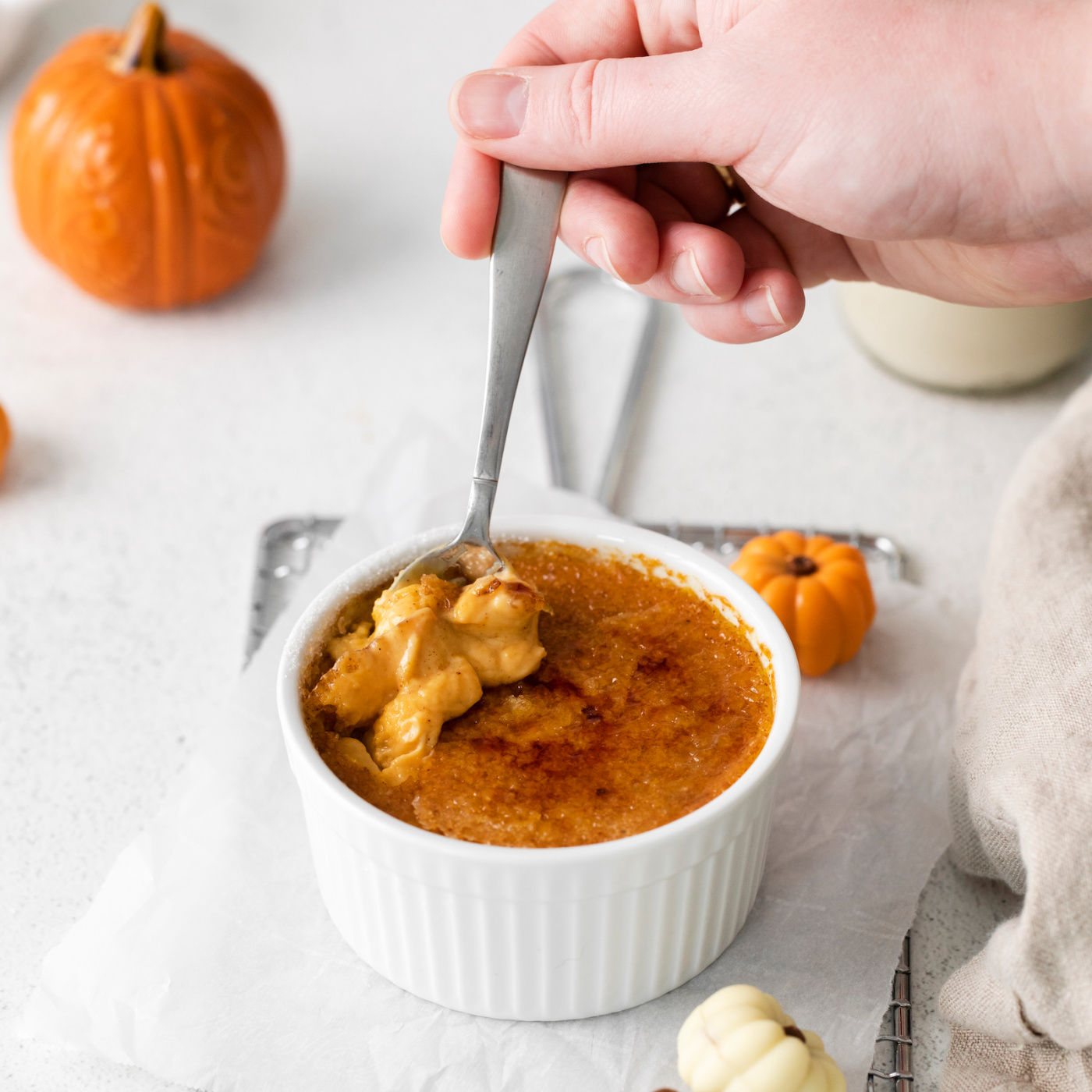 Pumpkin Brulee feature image