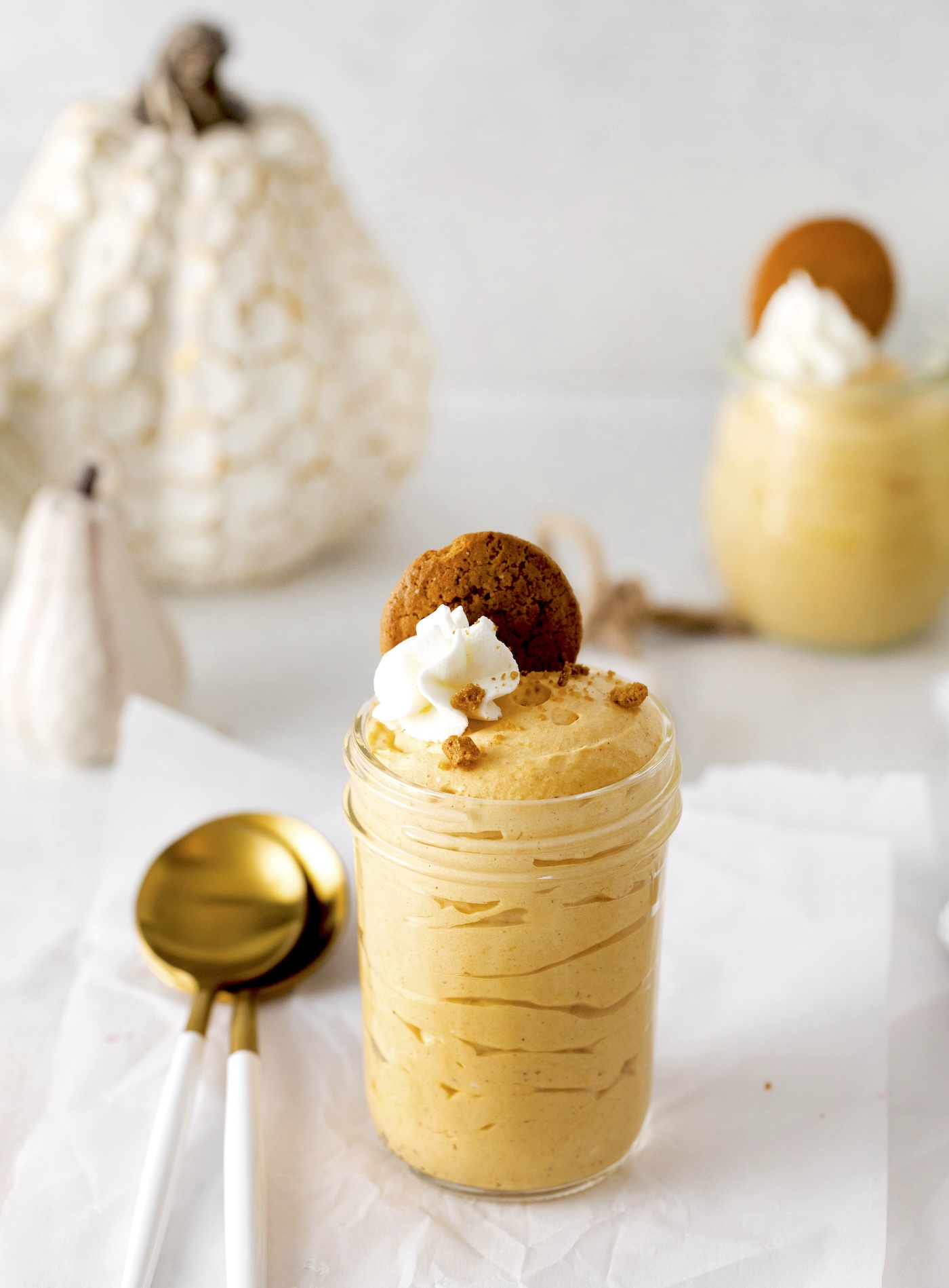 easy pumpkin mousse