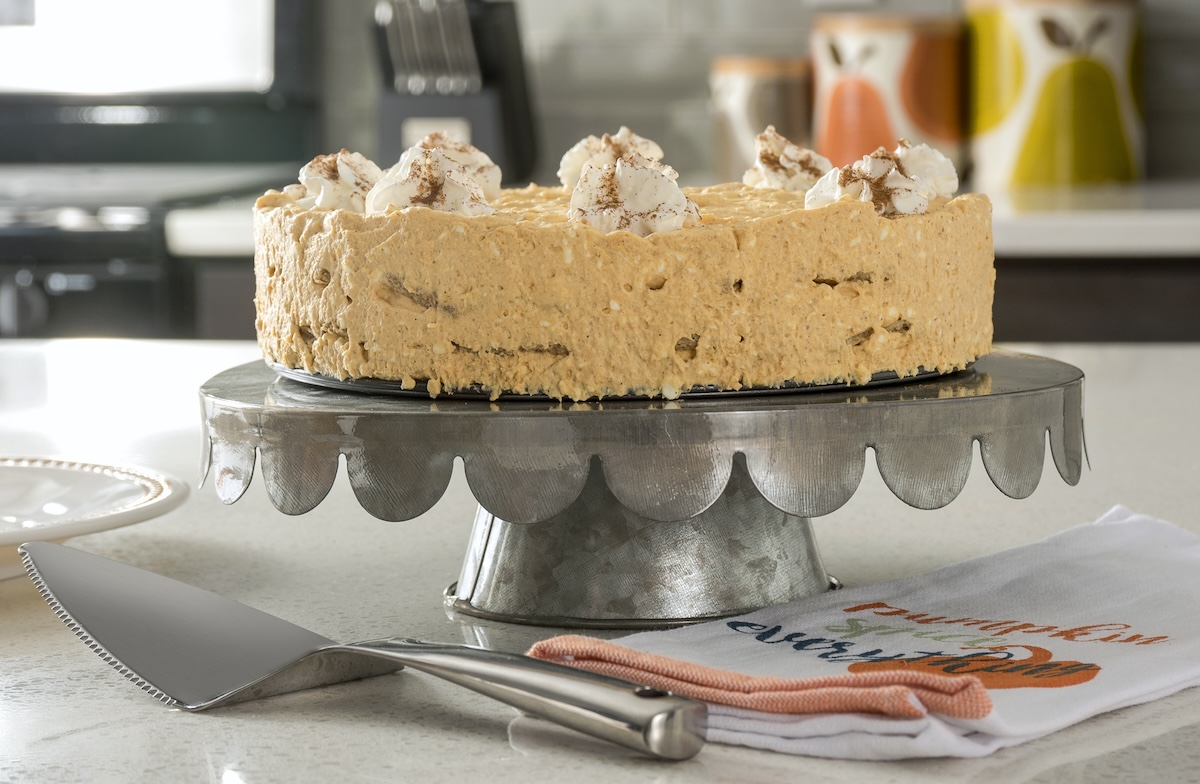 pumpkin spice icebox cake