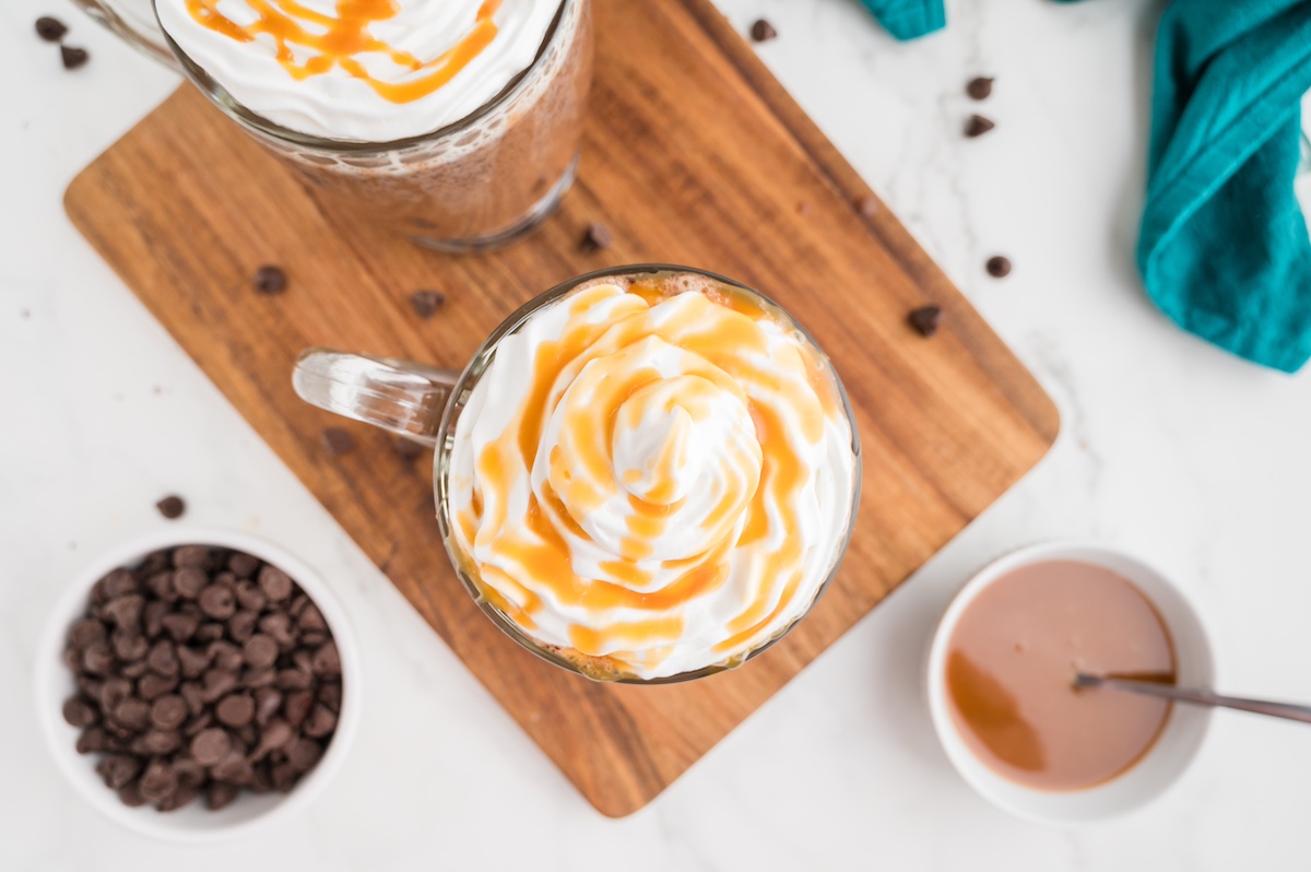 salted caramel hot cocoa