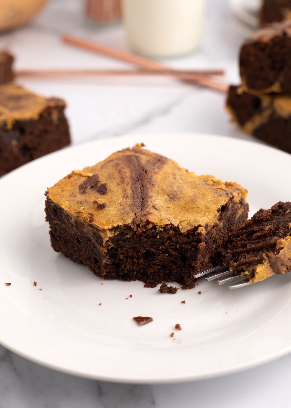 pumpkin cheesecake brownie recipe