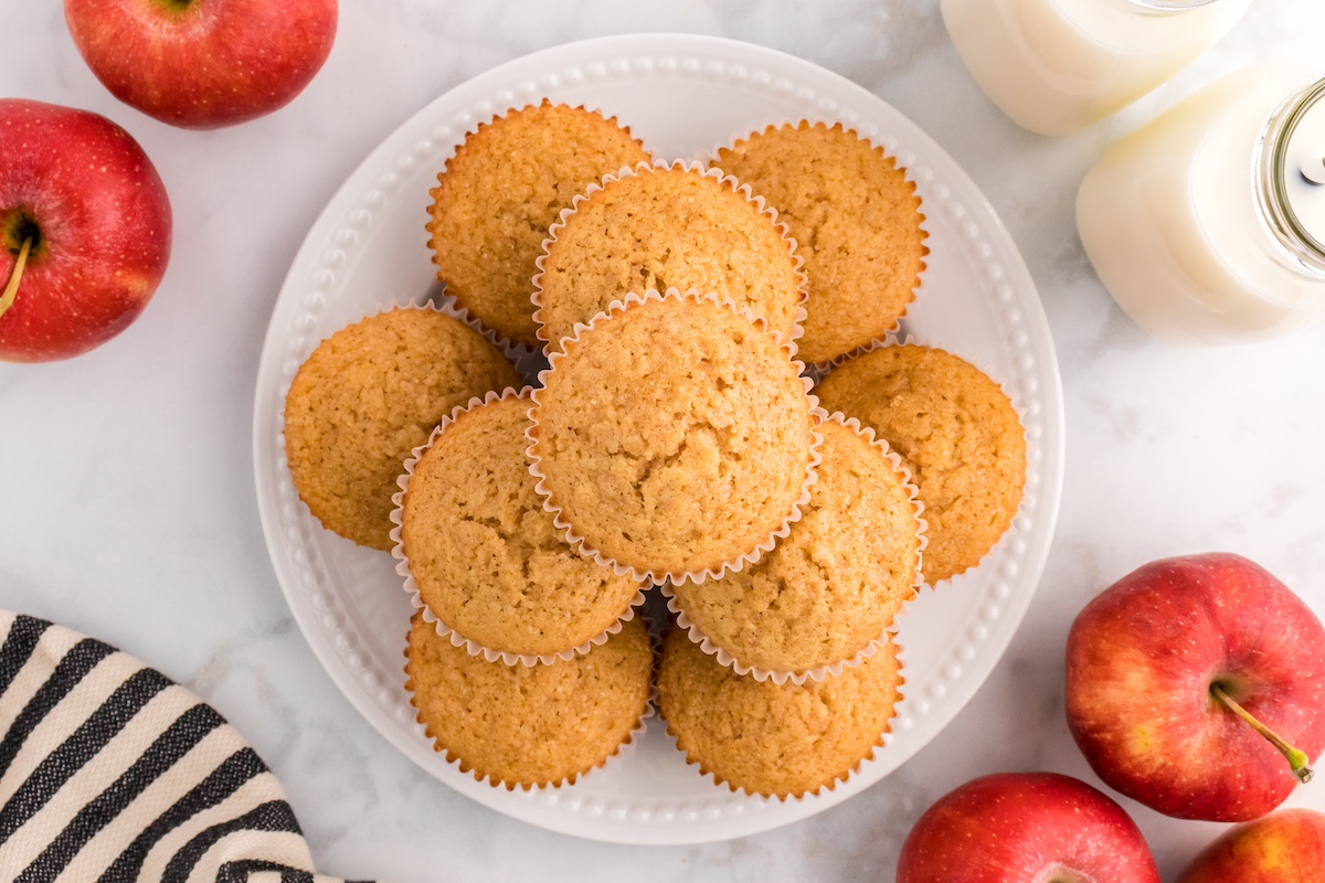 apple cider muffins