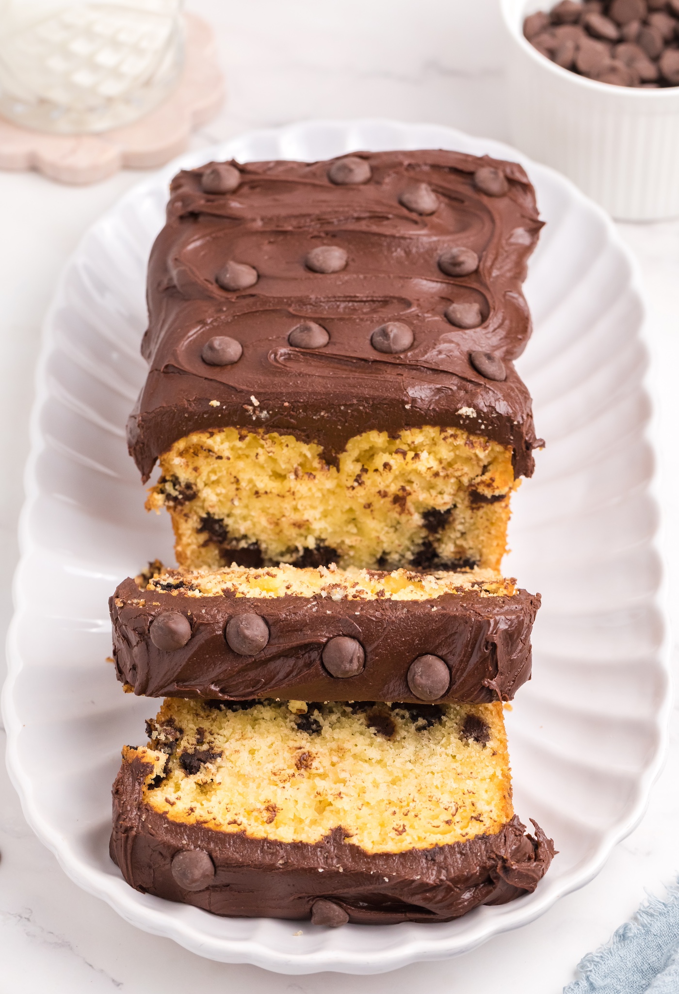 chocolate chip loaf cake