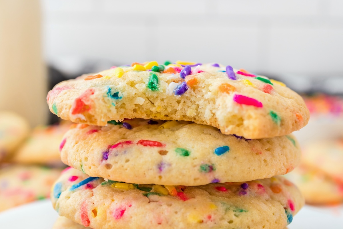 confetti sugar cookies