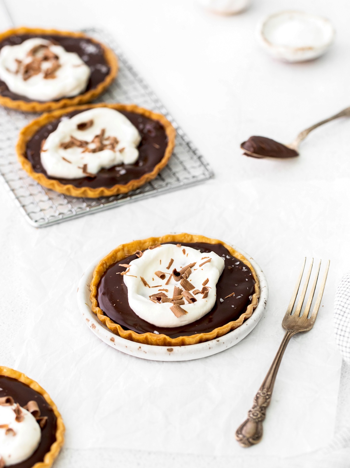 easy chocolate tart