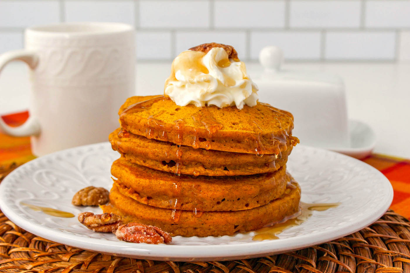 easy pumpkin pancakes