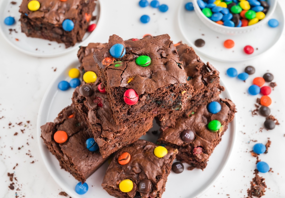 m&M brownie recipe