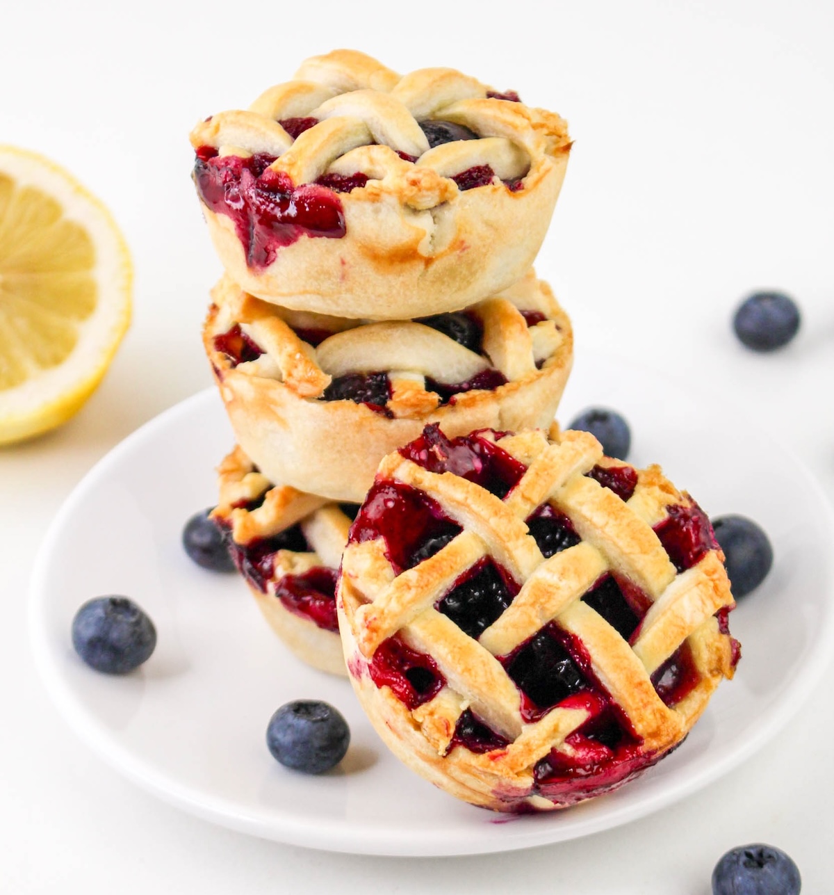 mini blueberry pie recipe