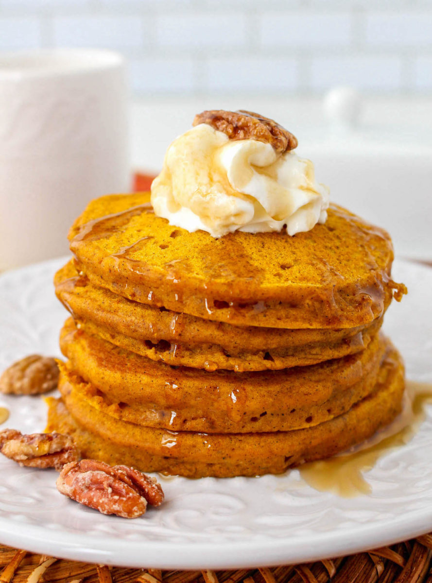 pumpkin spice pancakes