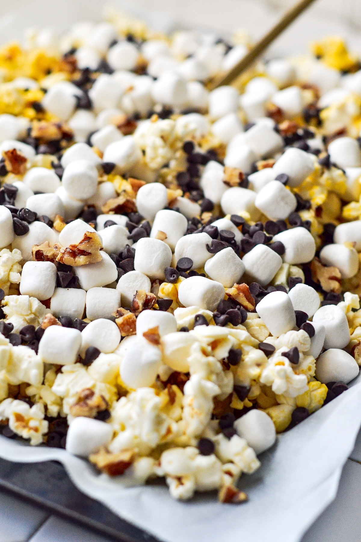 rocky road popcorn recipe