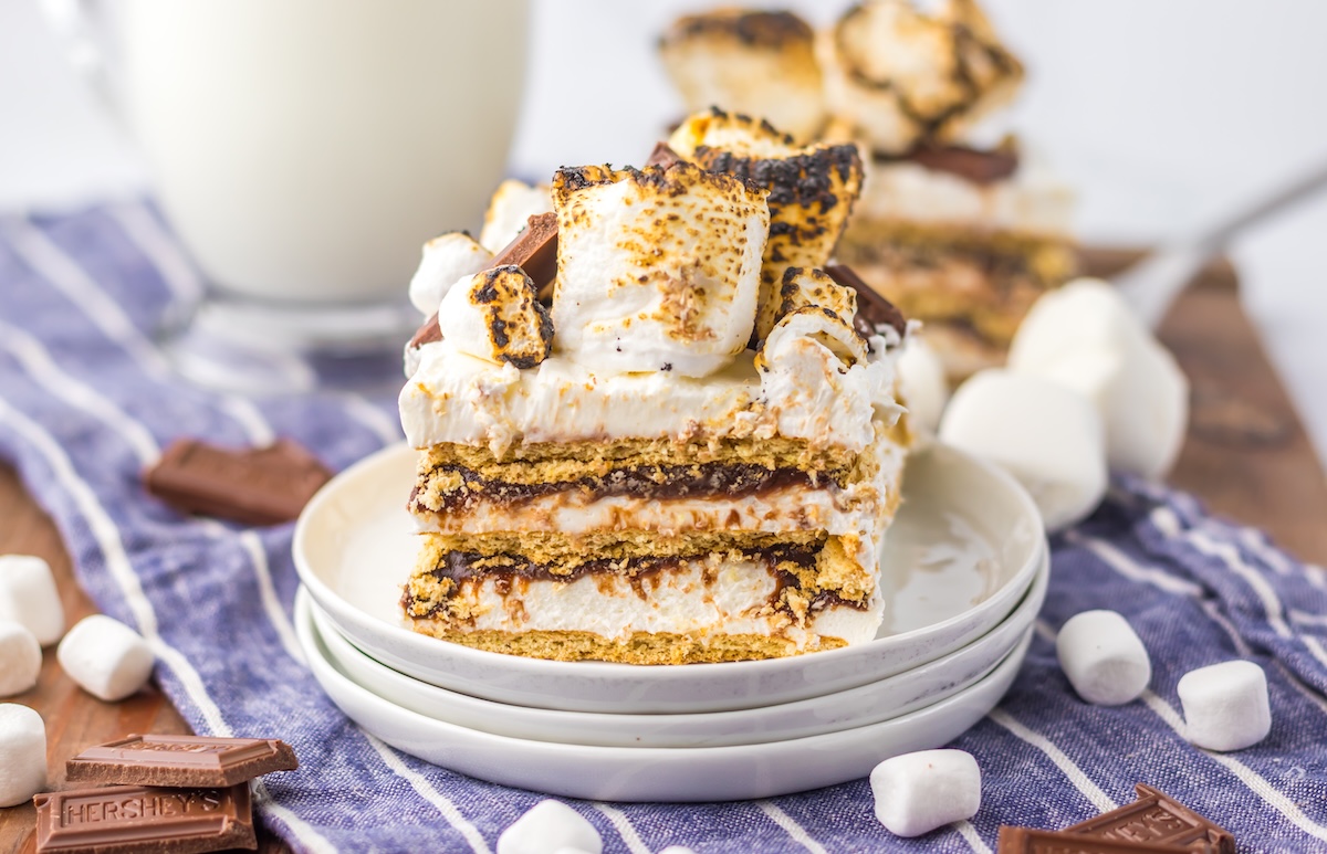 s mores refrigerator cake