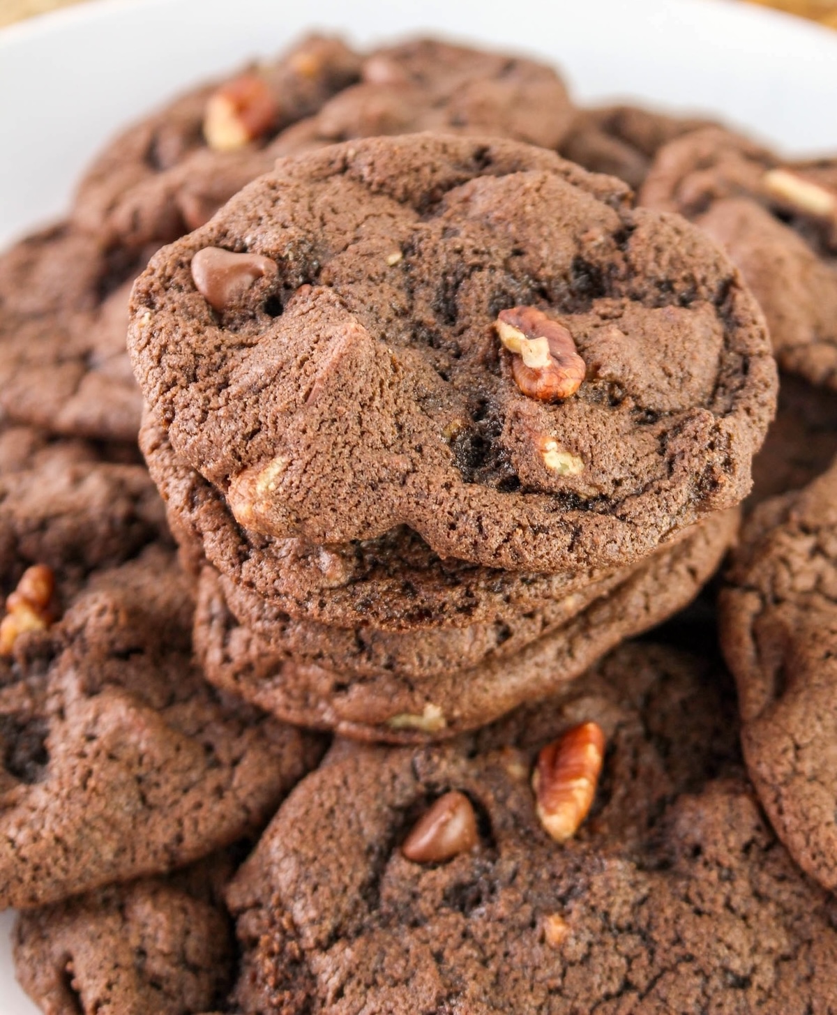 choc choc chip pecan cookies