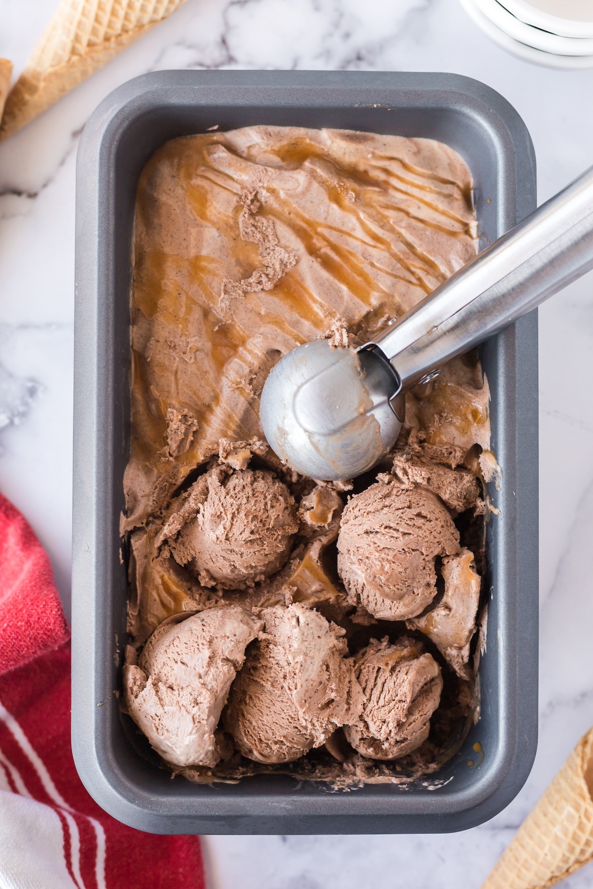 chocolate caramel ice cream