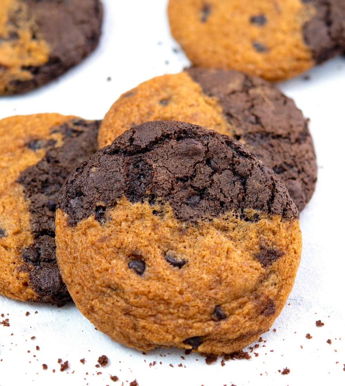 chocolate chip brownie cookies