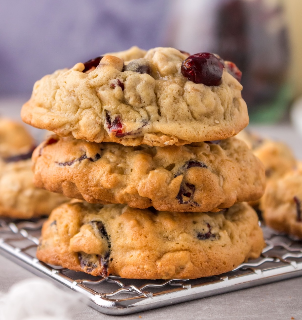 cranberry oatmeal cookie recipe