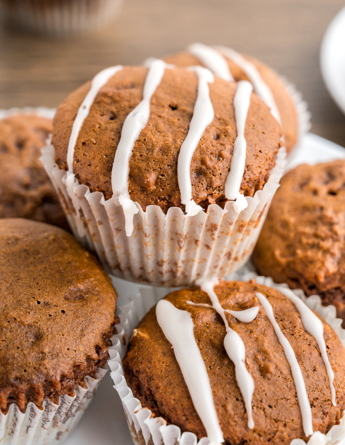 gingerbread muffins