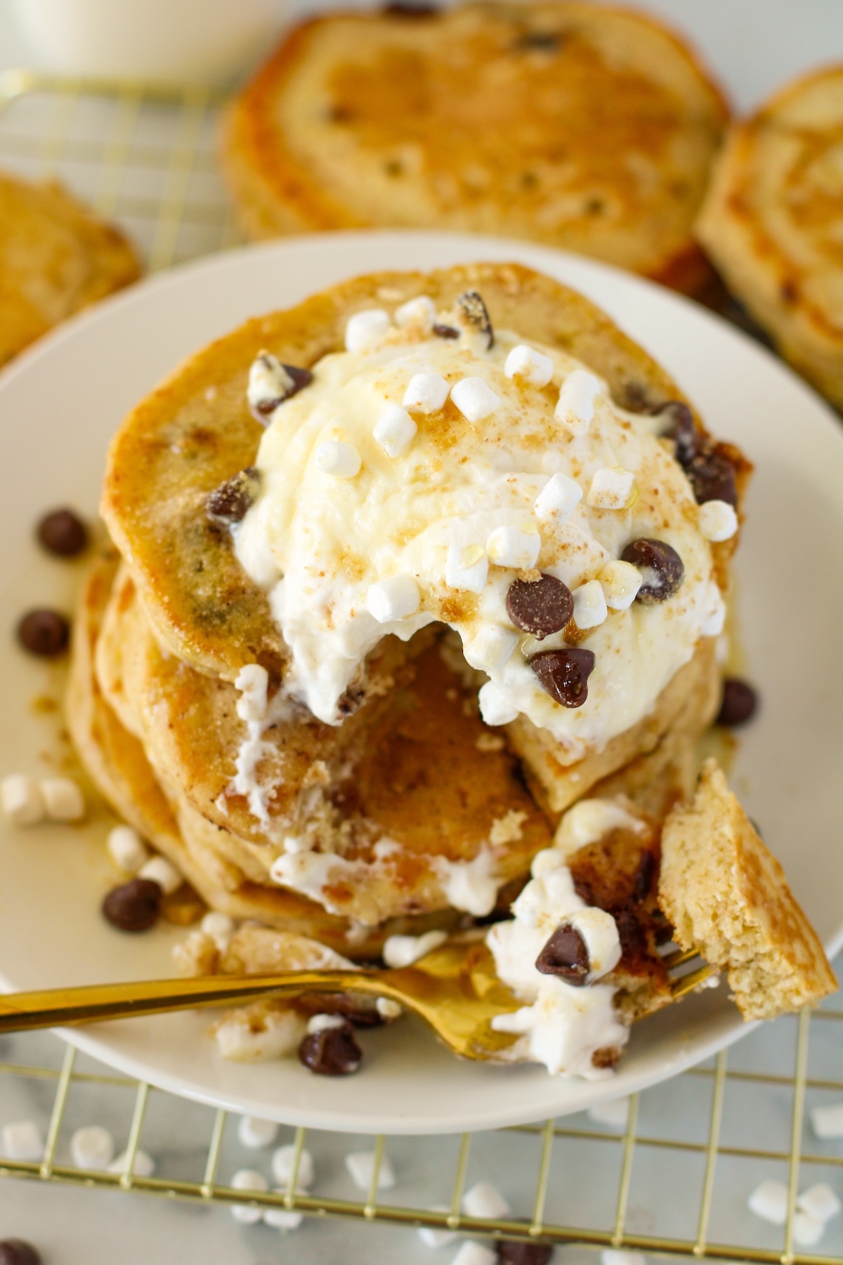 s mores pancake