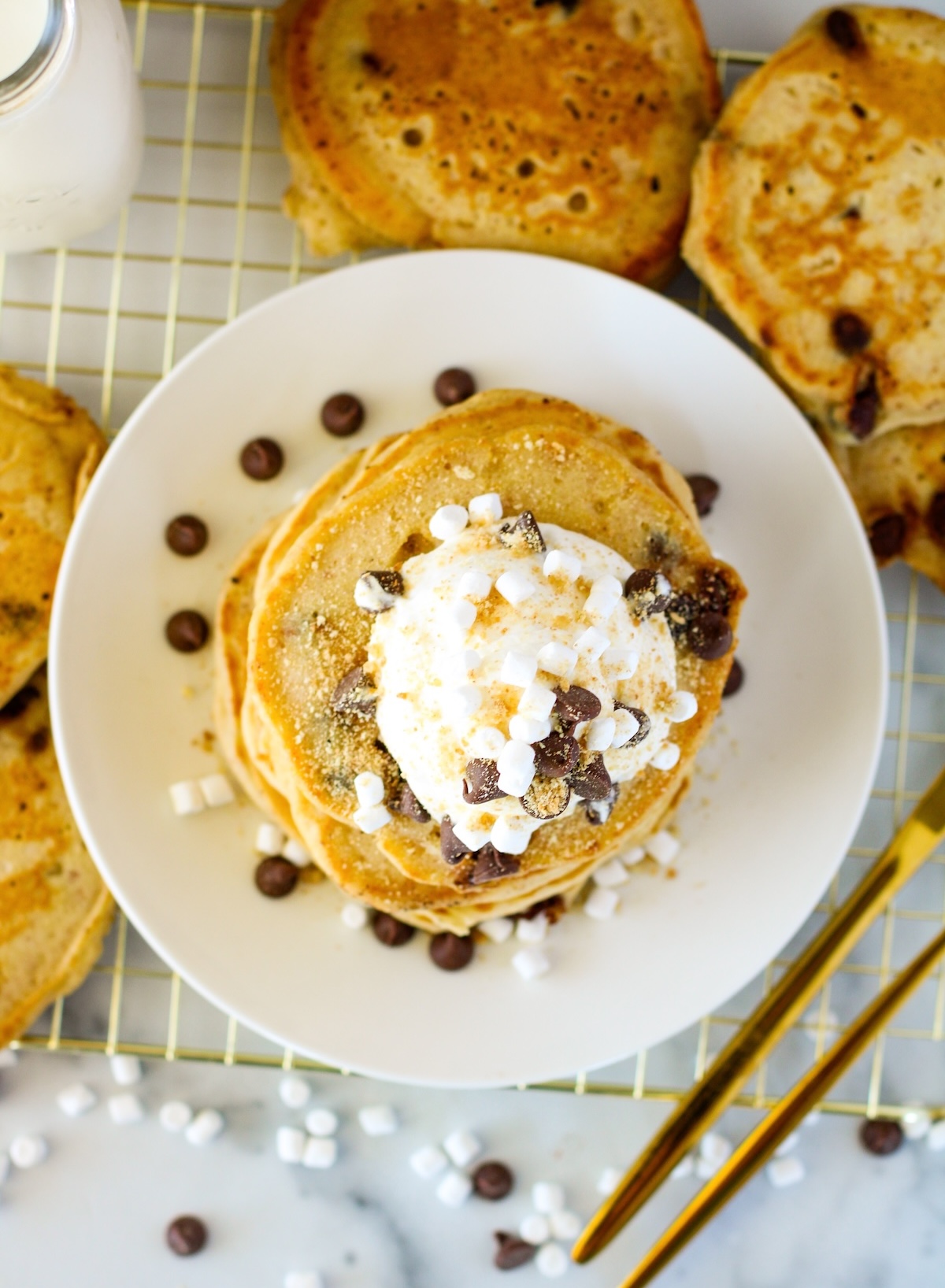 smores pancake recipe