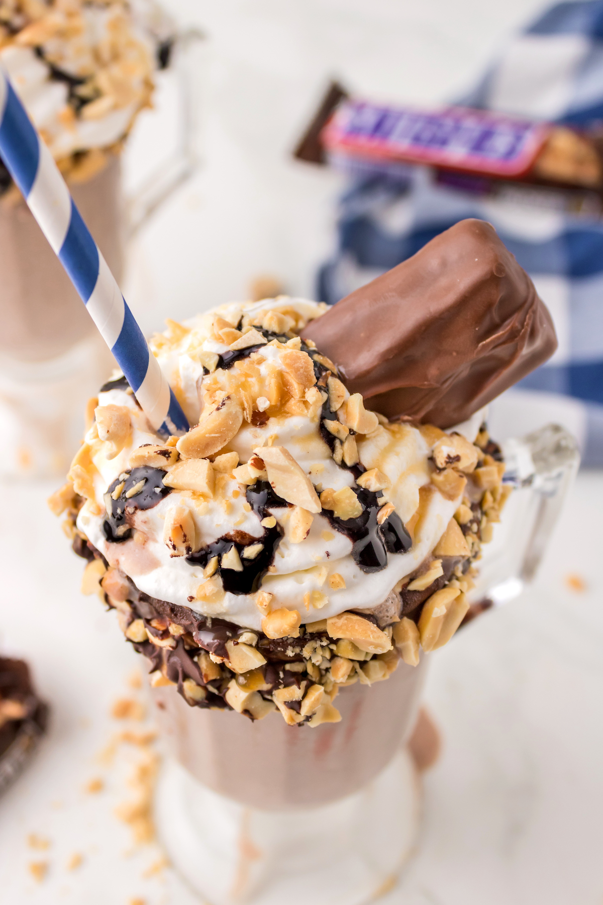 snickers shake recipe