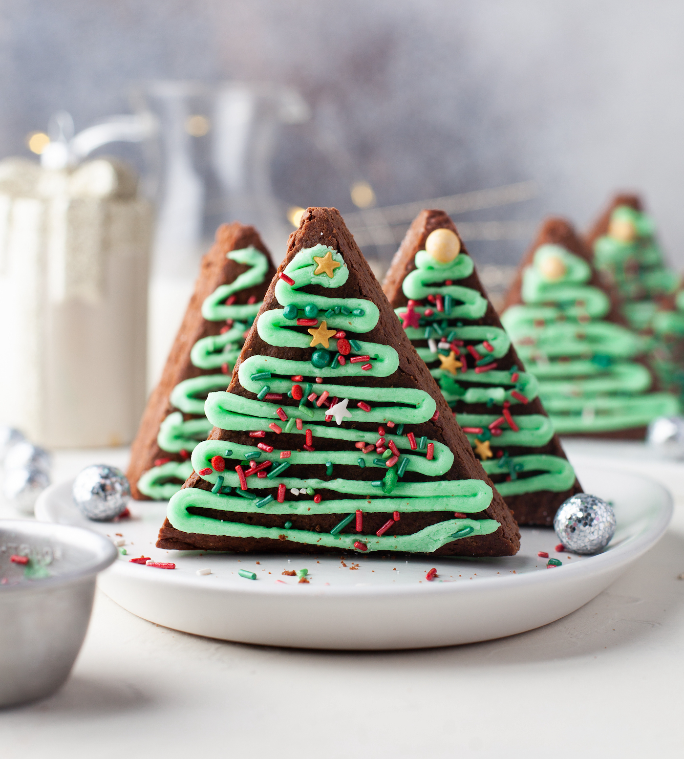 Make Christmas Tree Brownies for a Show-Stopping Dessert