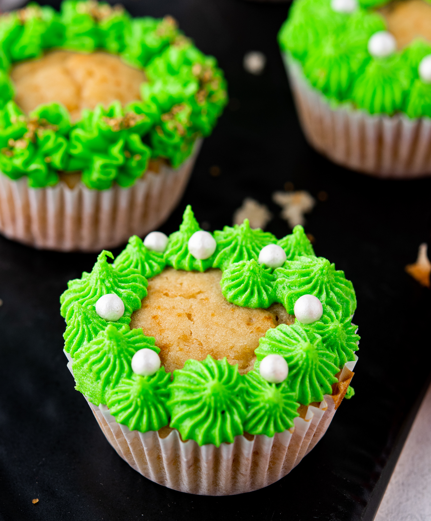 Christmas cupcakes