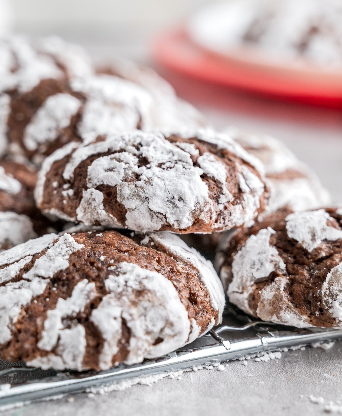 chocolate cookie crinkle recipe