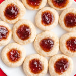 cookies-with-jam-in-the-middle-on-a-white-plate