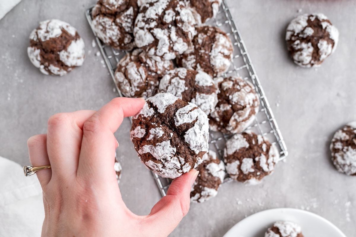 crinkle cookies