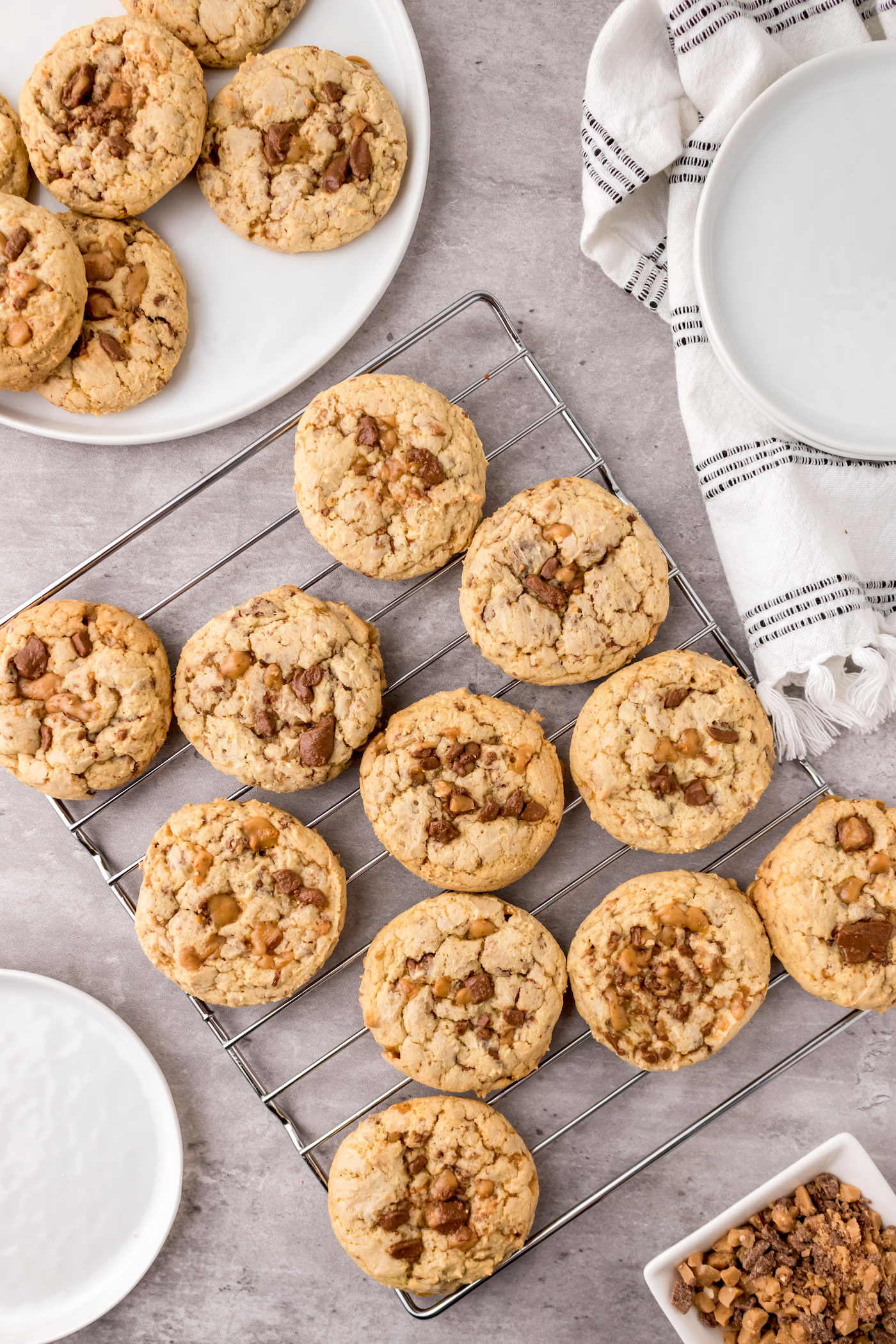 heath toffee cookies