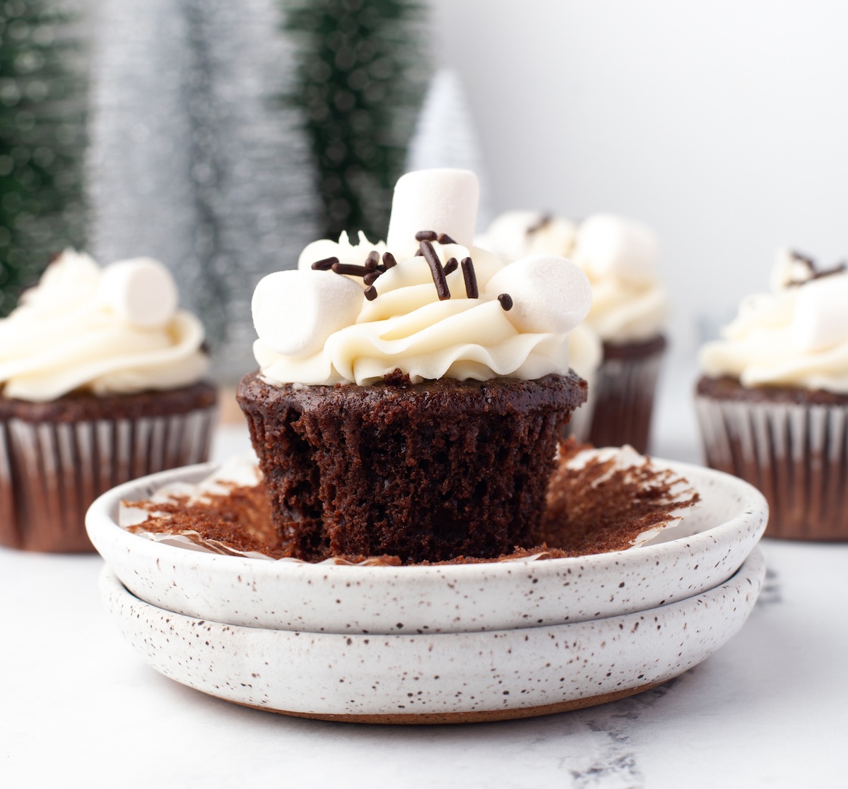 hot chocolate cup cake