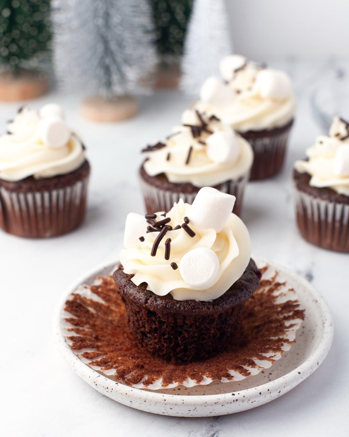 hot chocolate cupcake recipe