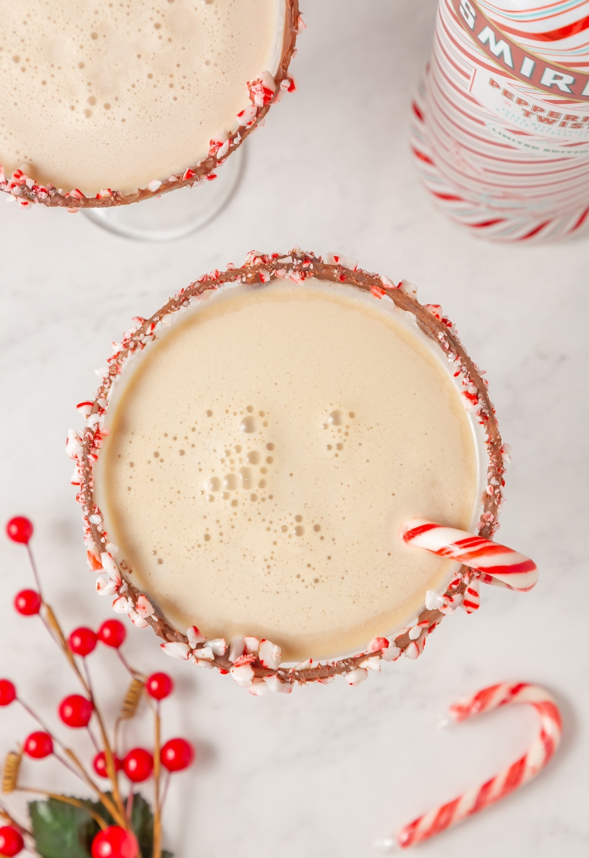 recipe for a peppermint martini