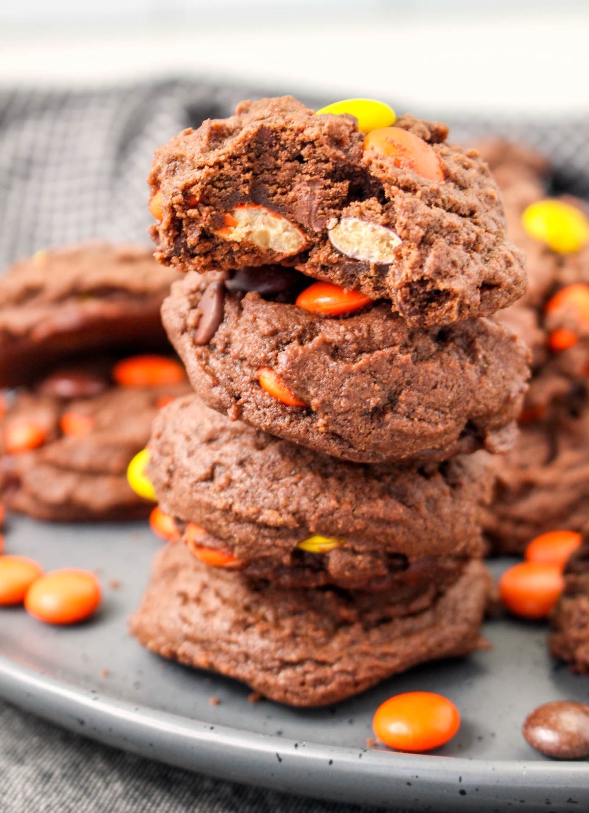 reese's pieces cookies recipe