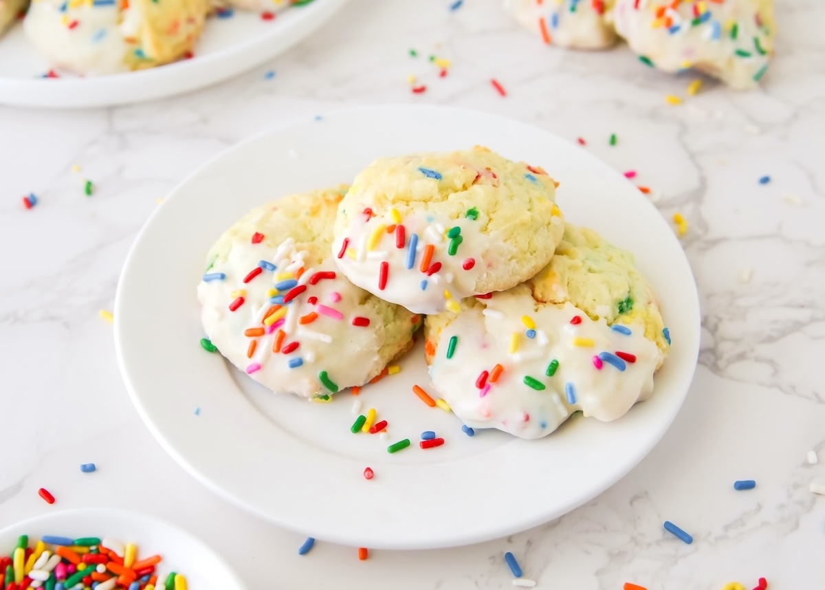 birthday cake cookie recipe