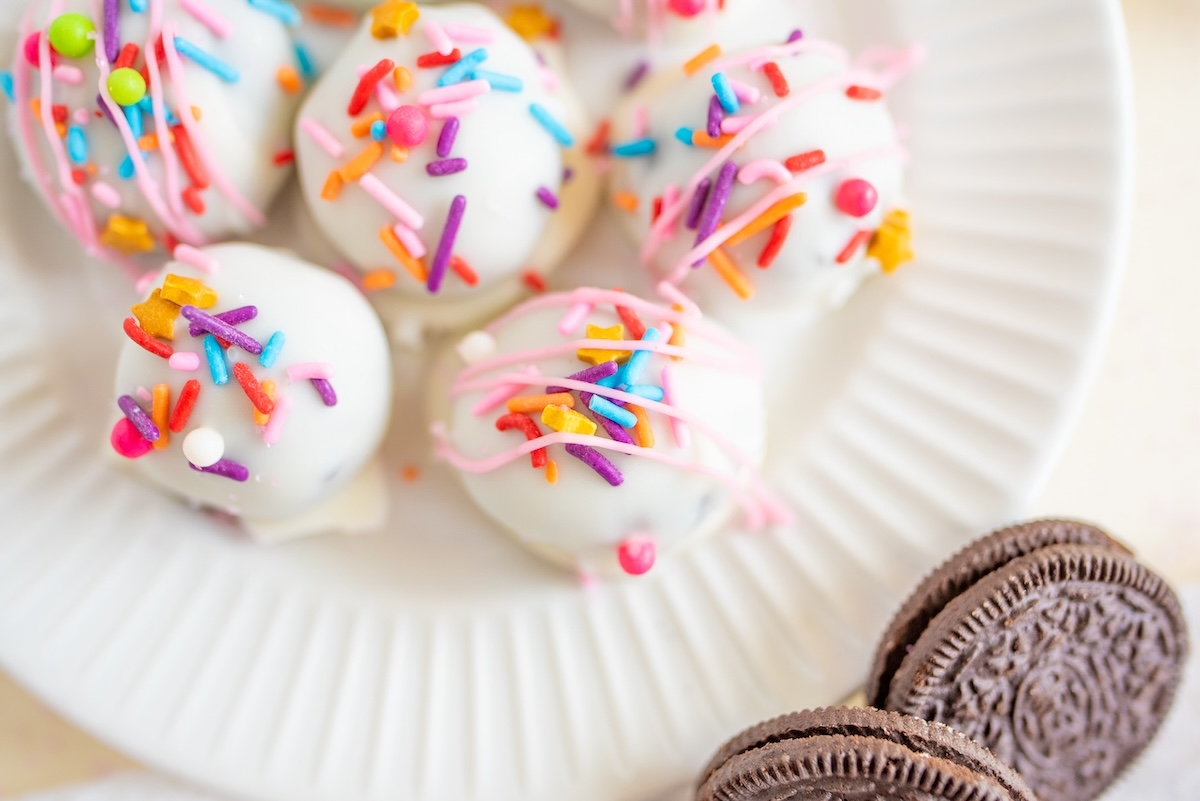 birthday cake oreo balls recipe