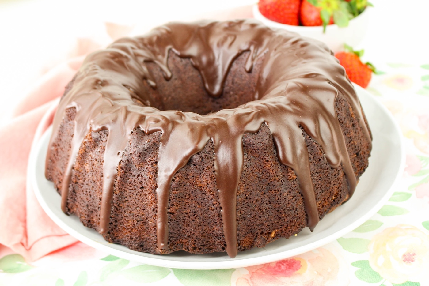 chocolate chocolate chip bundt cake