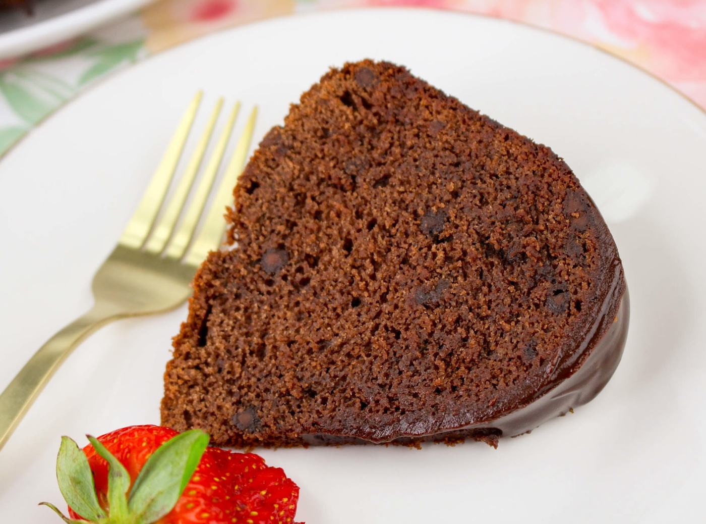 chocolate chocolate chip pound cake