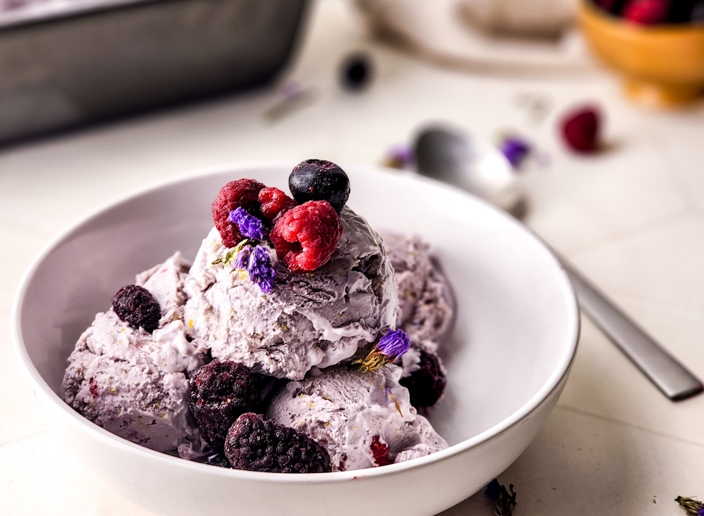 honey lavender ice cream