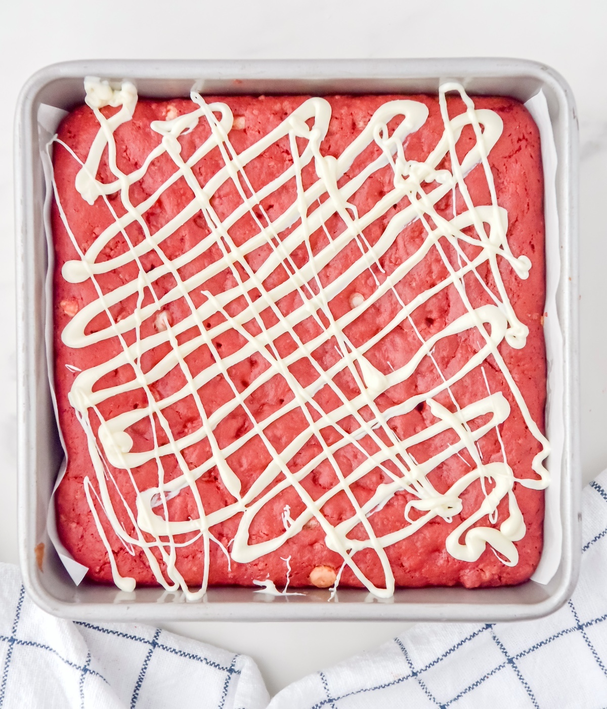 red velvet brownies