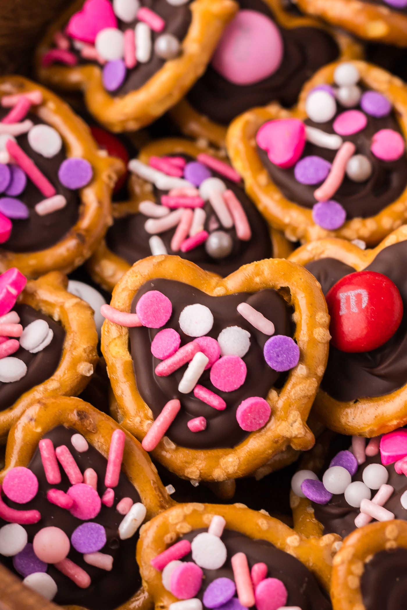 valentine's day pretzels