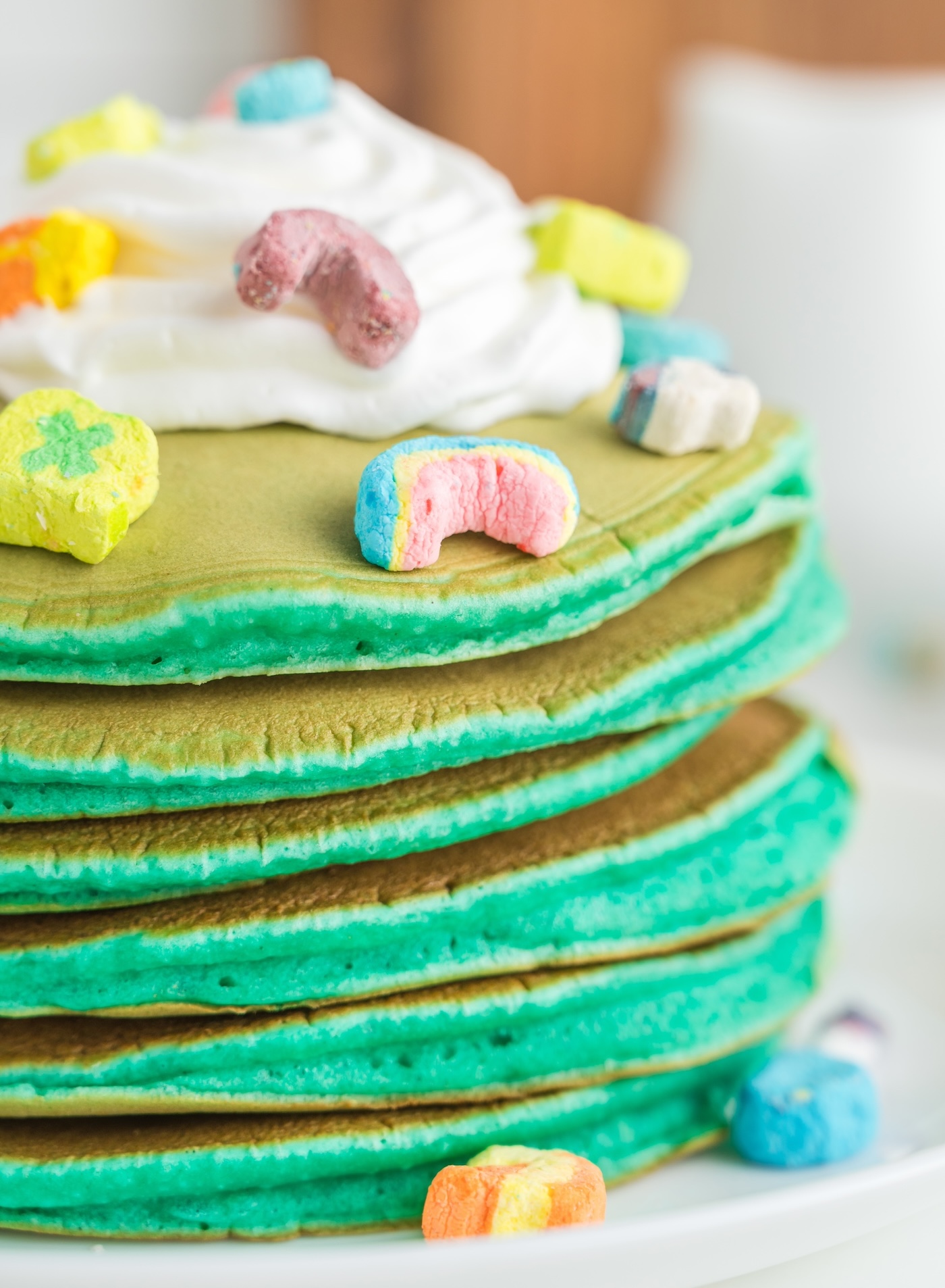 st patrick's pancakes