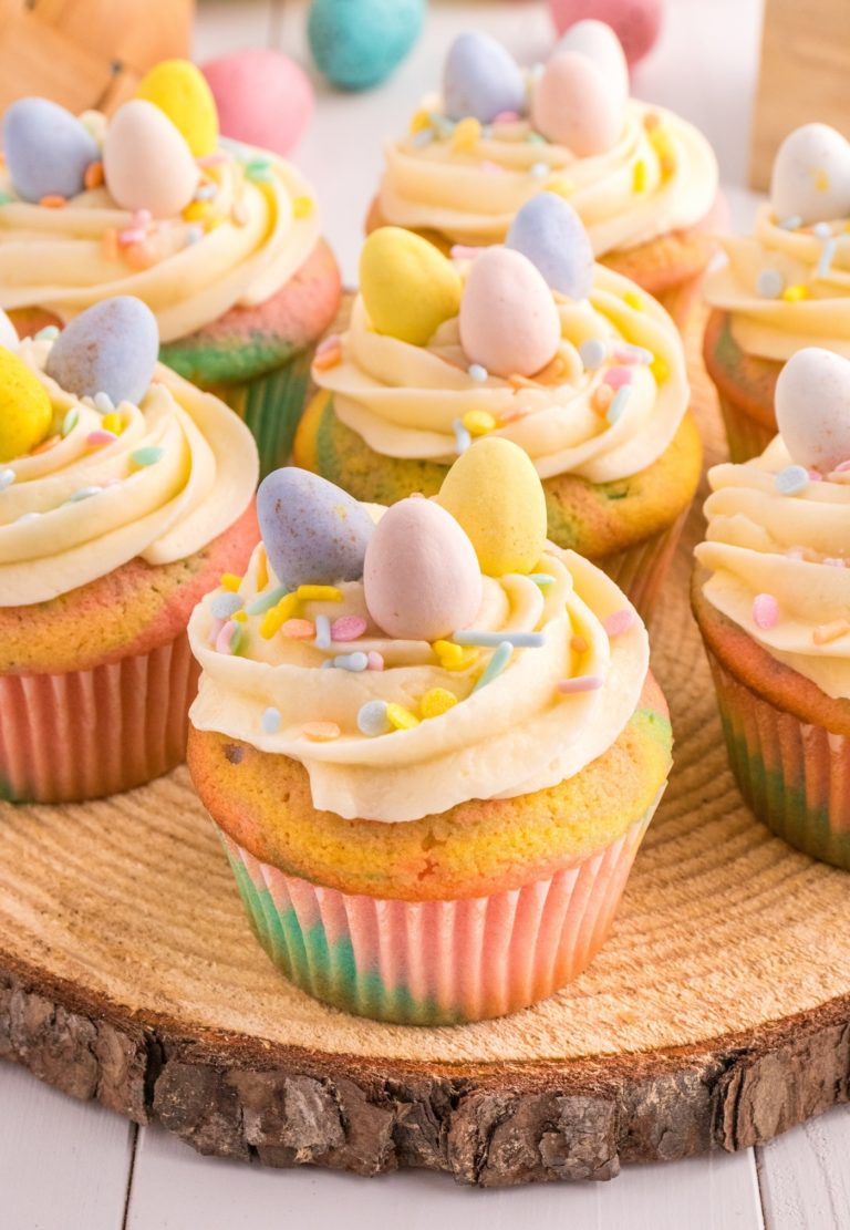 easter cupcakes mini eggs