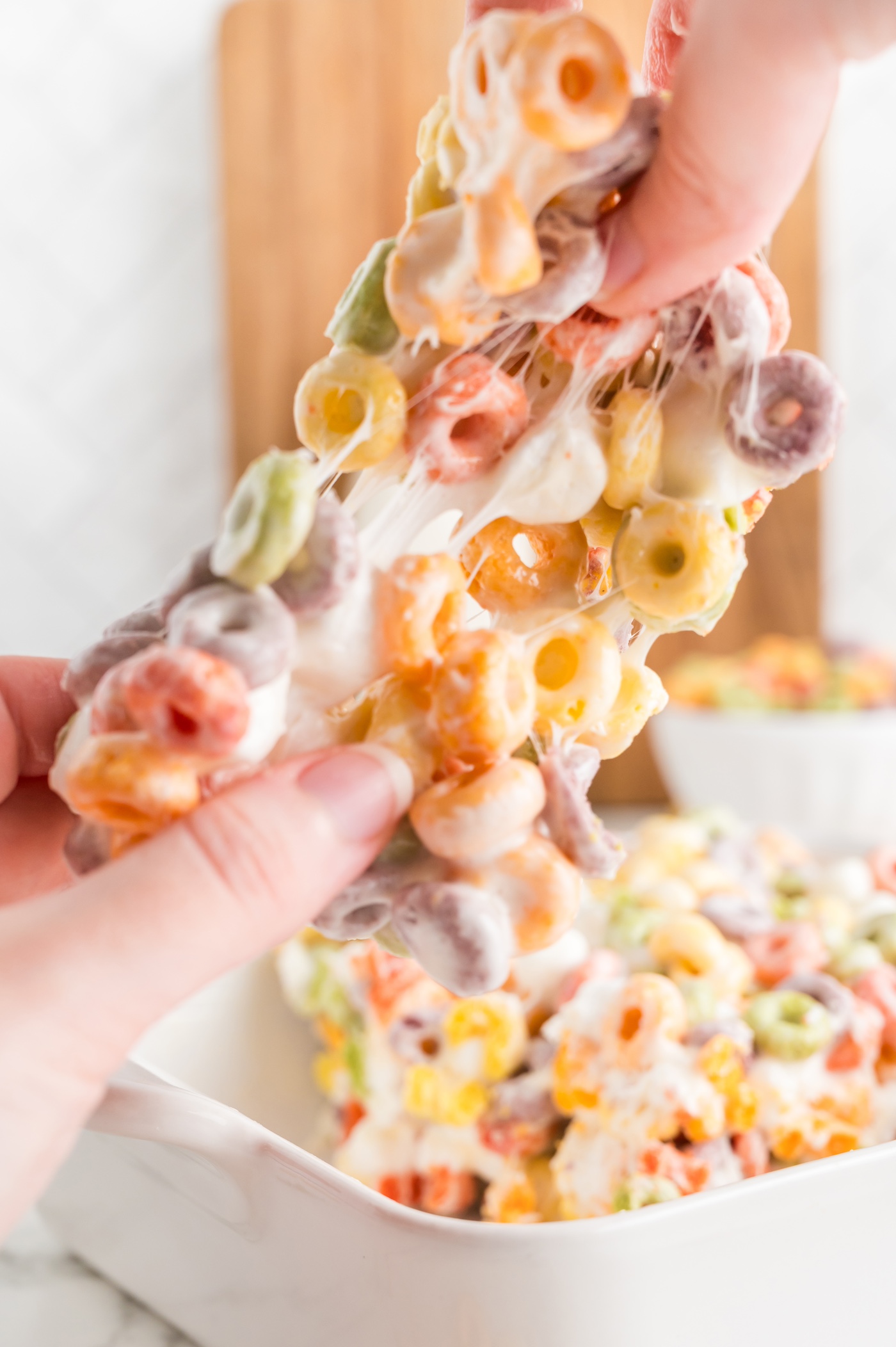 froot loop rice crispy treats