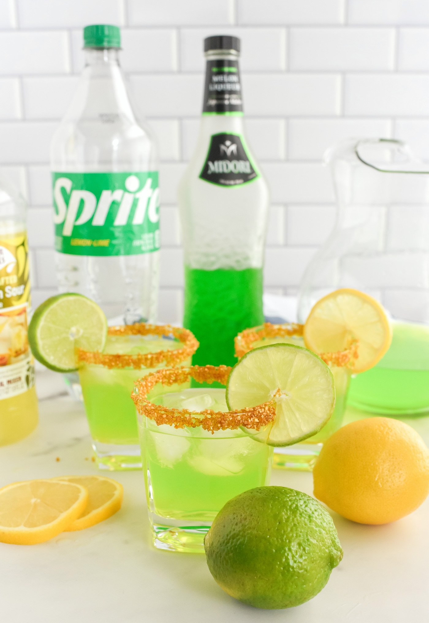 midori sour cocktail