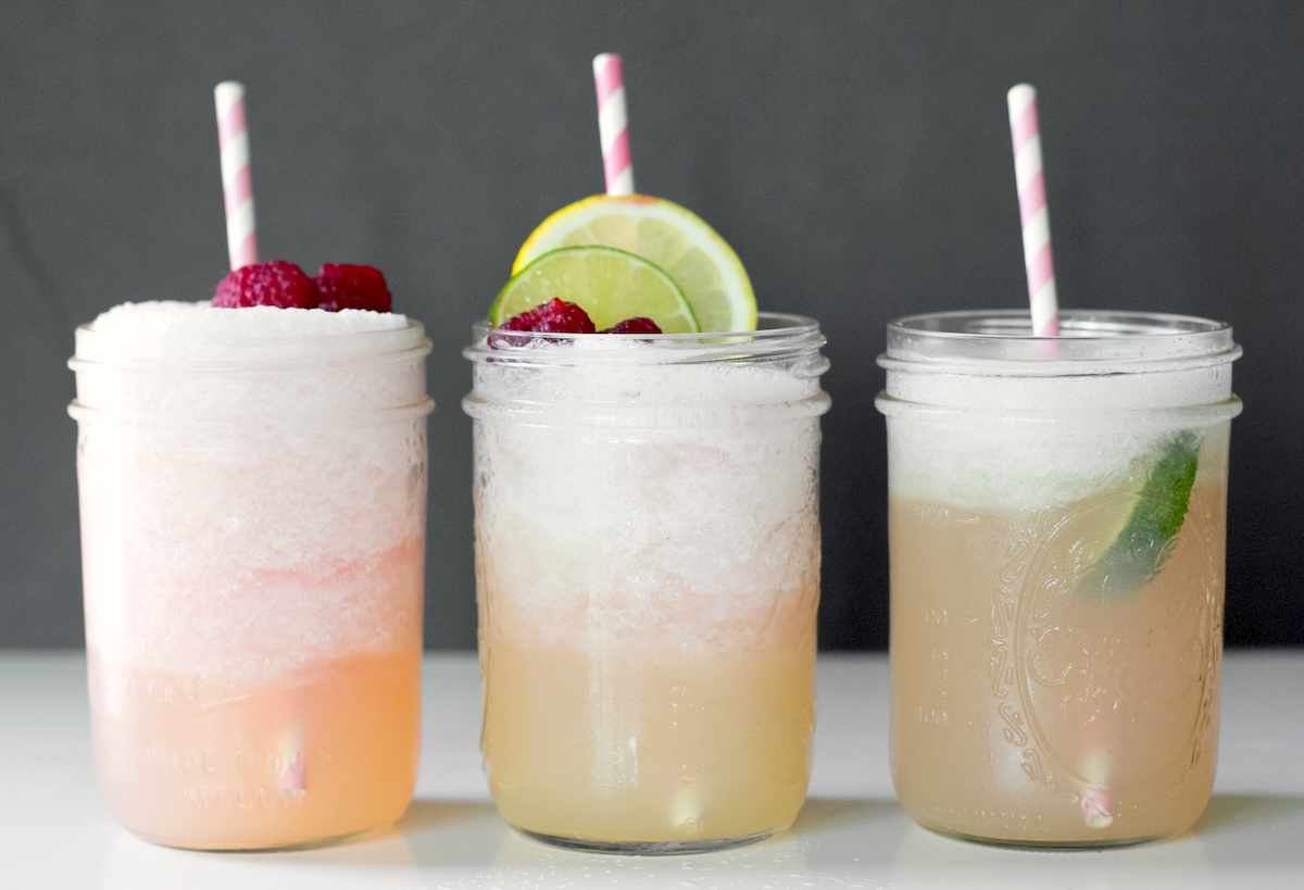 Raspberry lemonade homemade margaritas