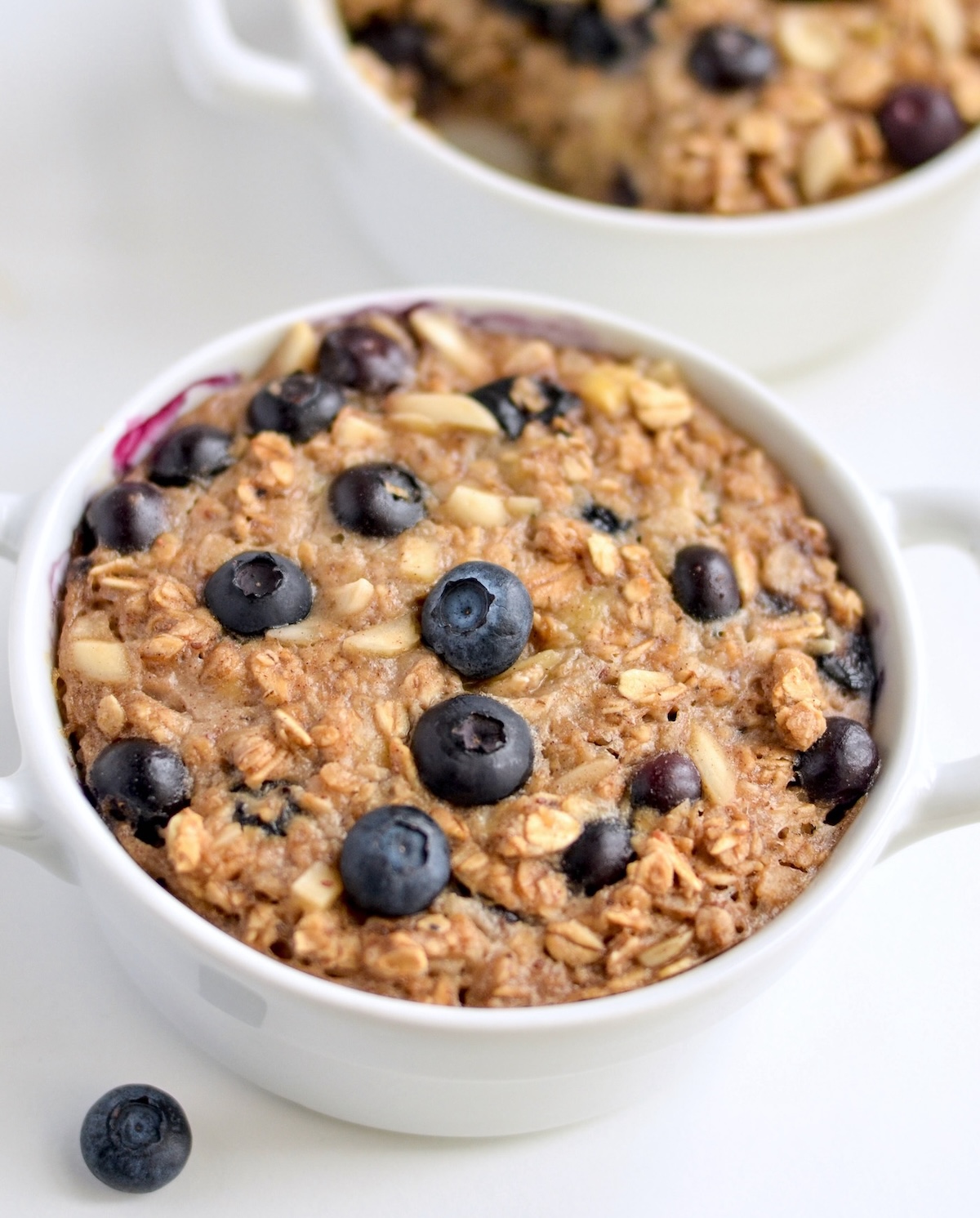 blueberry baked oats