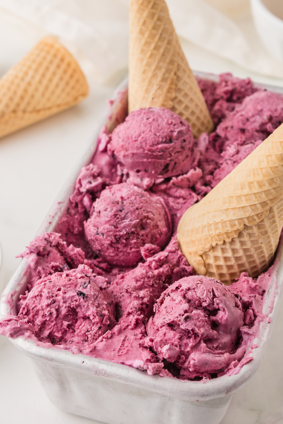 blueberry ice cream