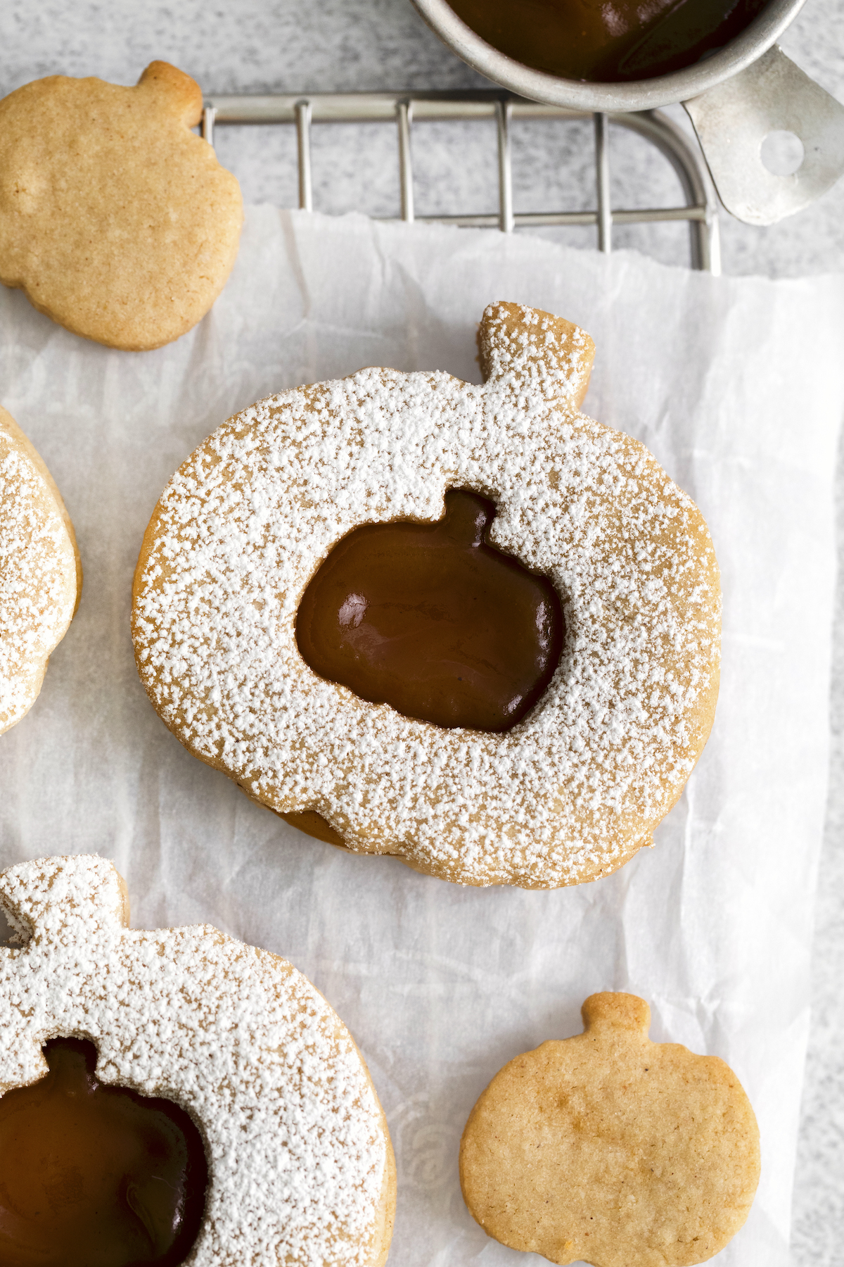 pumpkin linzer cookie recipe